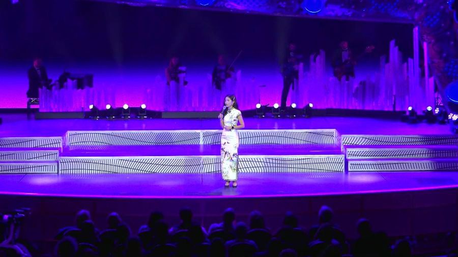 International cruise entertainment performance